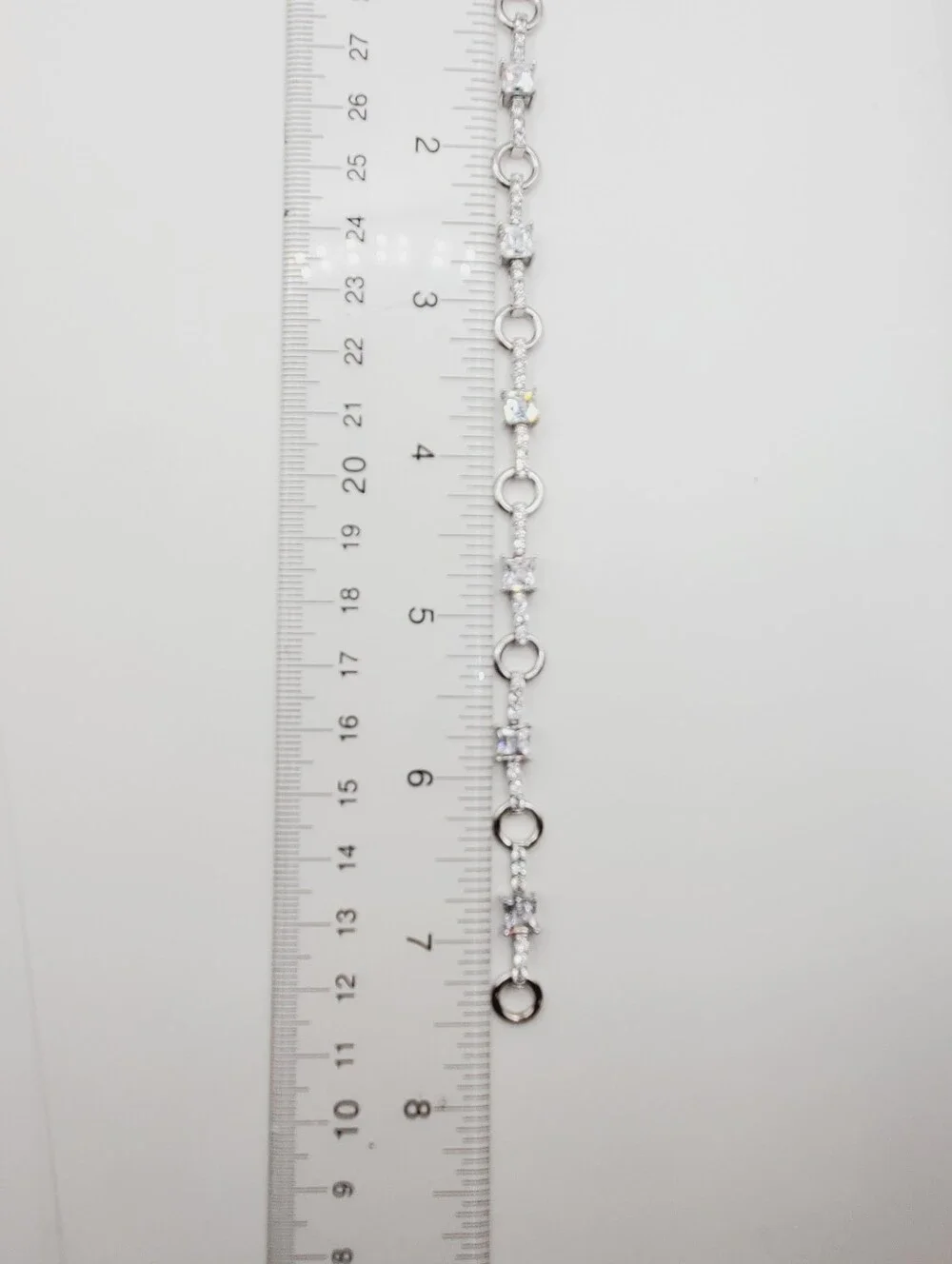 925 Sterling Silver Circle Link Bracelet